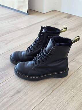 Dr Martens - All Black Serena Boots - Size 36 | UK 3 | US 5 L